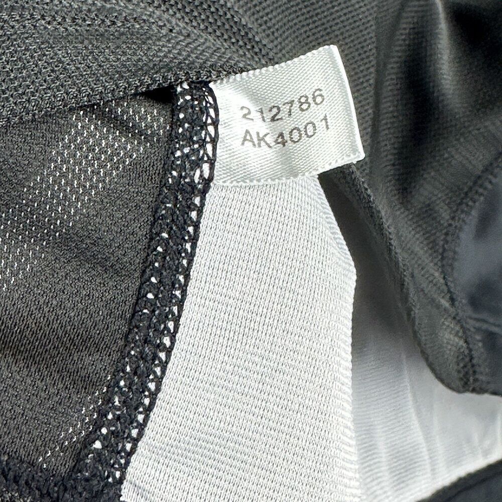 Adidas Tank Top Womens XL Black Stretch Logo Racerback Mesh Back Athleisure Gym - Picture 12 of 12